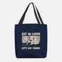 Let's Eat Trash-None-Basic Tote-Bag-tobefonseca