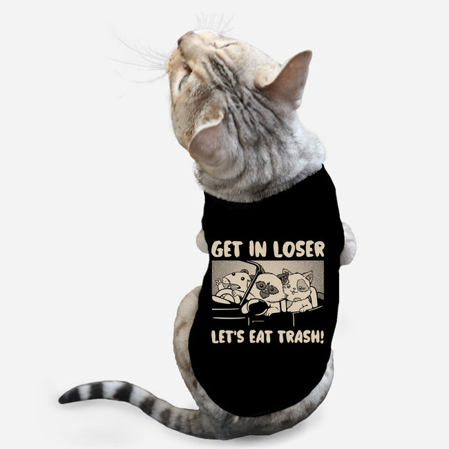 Let's Eat Trash-Cat-Basic-Pet Tank-tobefonseca