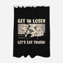 Let's Eat Trash-None-Polyester-Shower Curtain-tobefonseca