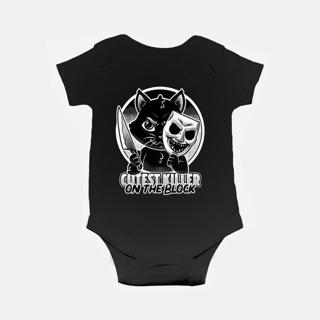 Cute Cat Killer-Baby-Basic-Onesie-Studio Mootant