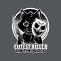 Cute Cat Killer-None-Beach-Towel-Studio Mootant