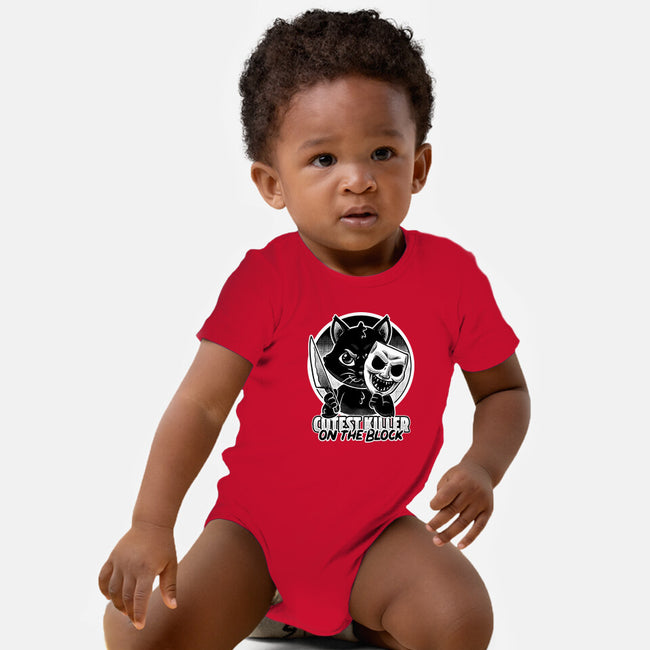 Cute Cat Killer-Baby-Basic-Onesie-Studio Mootant