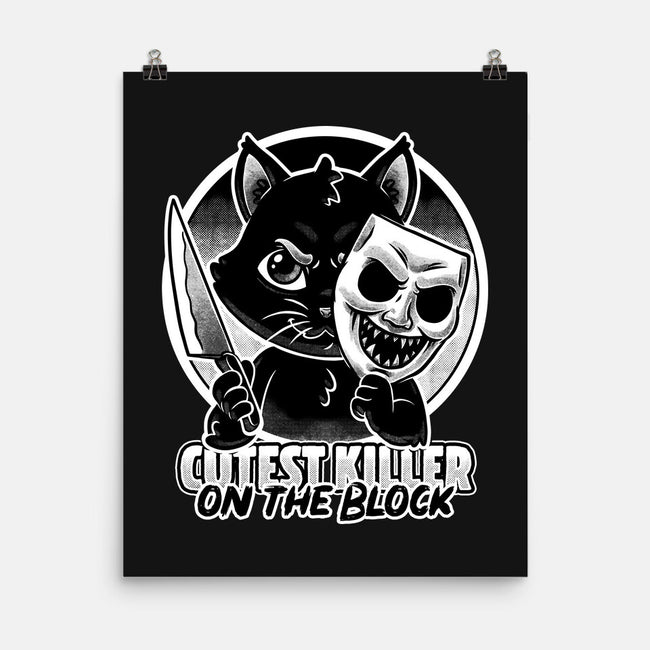 Cute Cat Killer-None-Matte-Poster-Studio Mootant