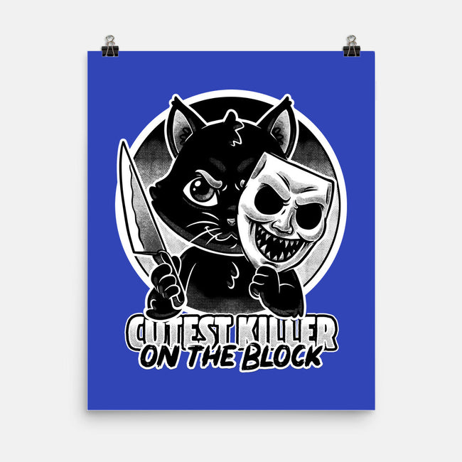 Cute Cat Killer-None-Matte-Poster-Studio Mootant