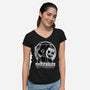 Cute Cat Killer-Womens-V-Neck-Tee-Studio Mootant