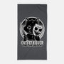 Cute Cat Killer-None-Beach-Towel-Studio Mootant