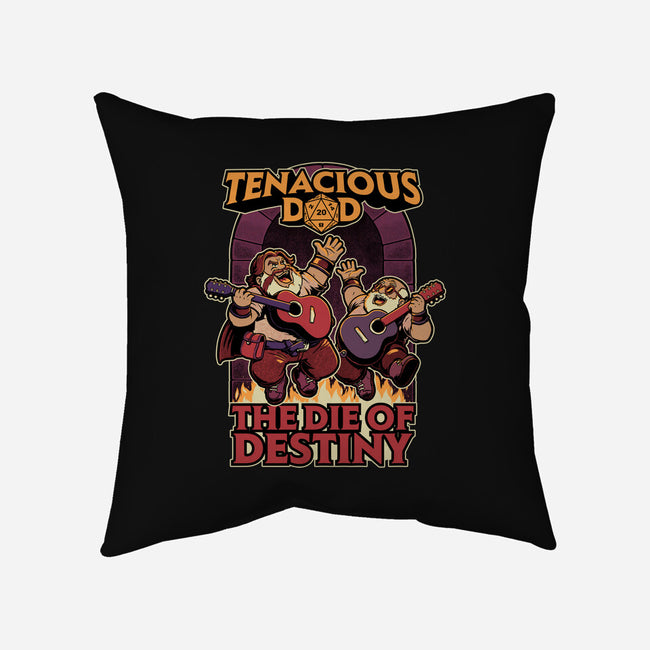 Rock Band Destiny-None-Removable Cover-Throw Pillow-Studio Mootant