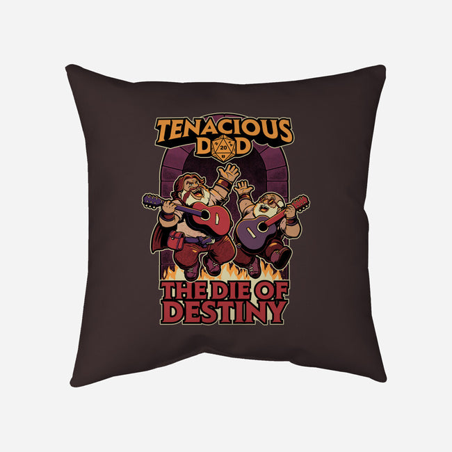 Rock Band Destiny-None-Removable Cover-Throw Pillow-Studio Mootant