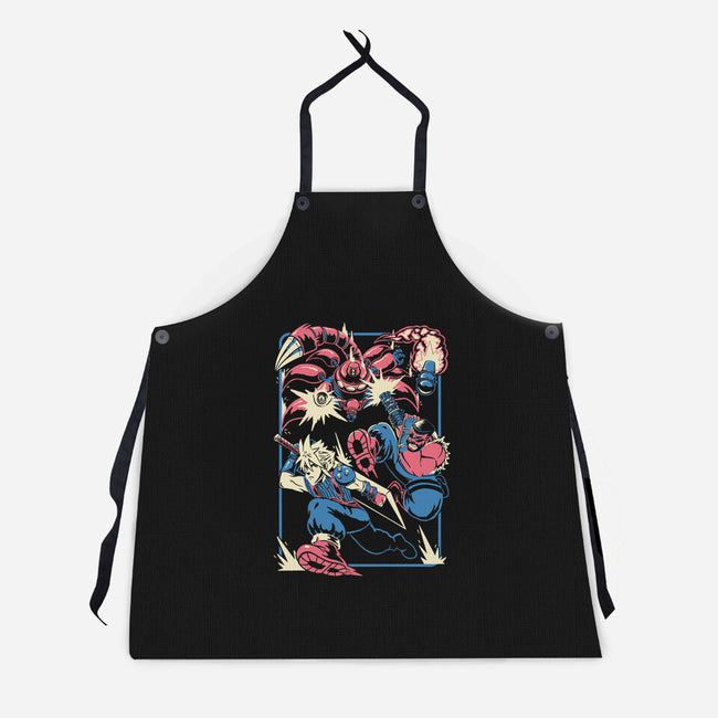 Sentinel's Rampage-Unisex-Kitchen-Apron-Henrique Torres