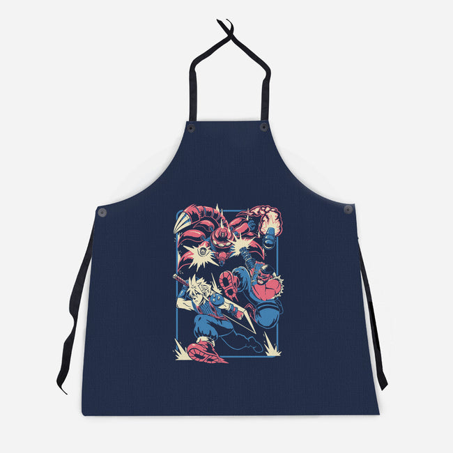 Sentinel's Rampage-Unisex-Kitchen-Apron-Henrique Torres