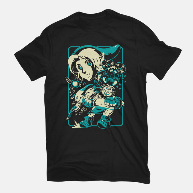 Legendary Shapeshifter-Unisex-Basic-Tee-Henrique Torres