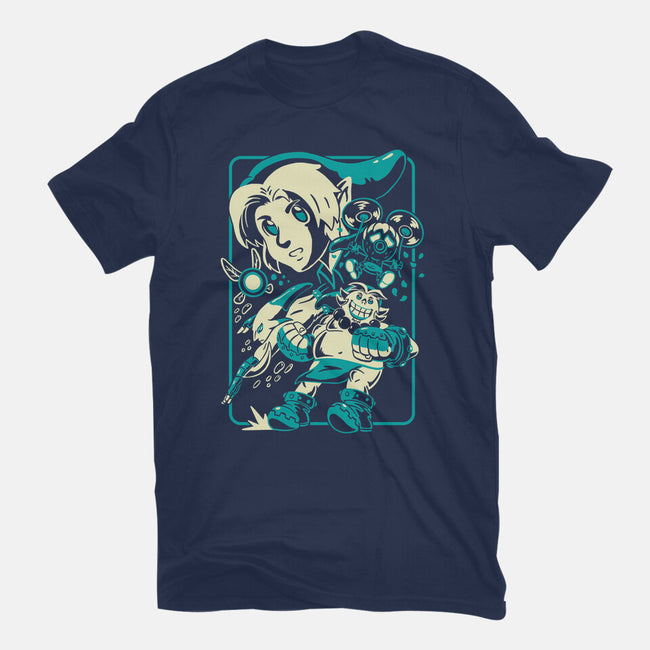 Legendary Shapeshifter-Womens-Fitted-Tee-Henrique Torres