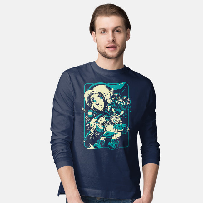 Legendary Shapeshifter-Mens-Long Sleeved-Tee-Henrique Torres