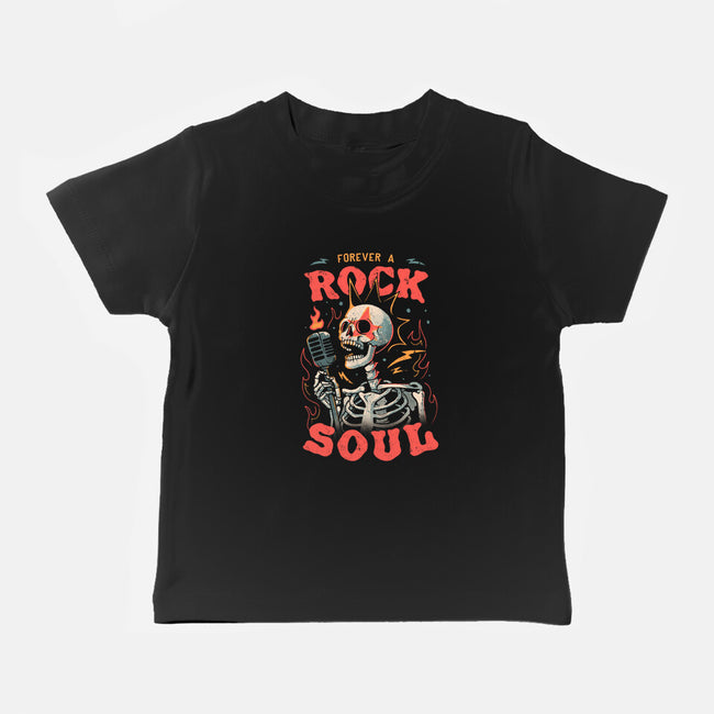 Forever A Rock Soul-Baby-Basic-Tee-eduely