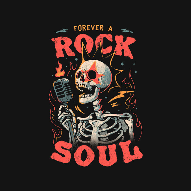 Forever A Rock Soul-Womens-Fitted-Tee-eduely