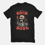 Forever A Rock Soul-Womens-Fitted-Tee-eduely