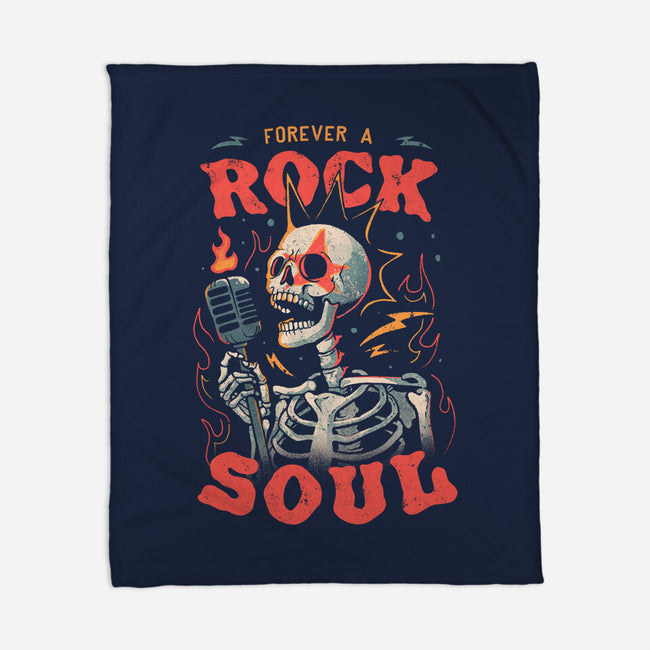 Forever A Rock Soul-None-Fleece-Blanket-eduely