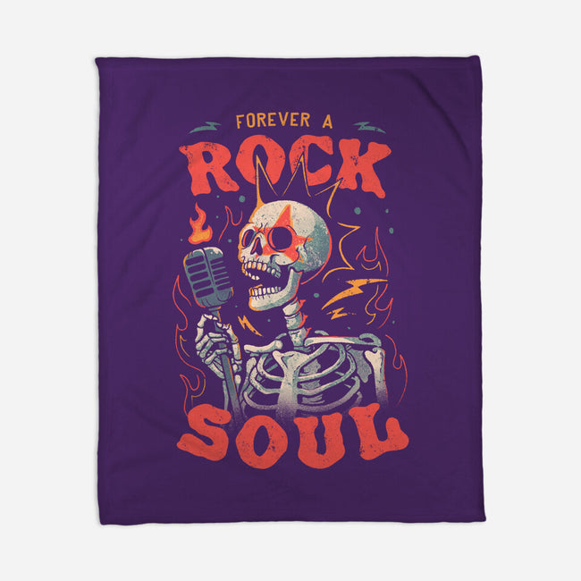 Forever A Rock Soul-None-Fleece-Blanket-eduely