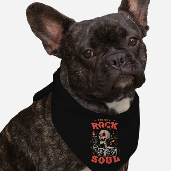 Forever A Rock Soul-Dog-Bandana-Pet Collar-eduely