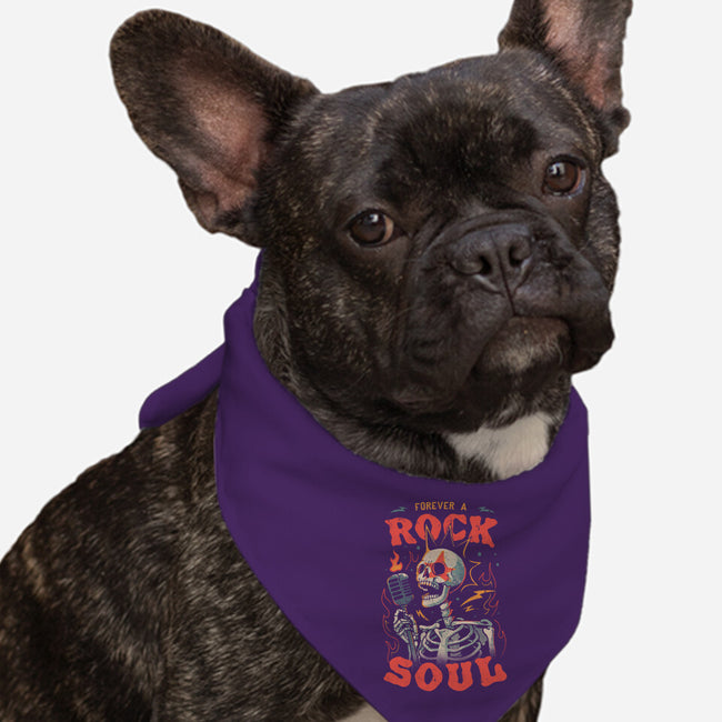 Forever A Rock Soul-Dog-Bandana-Pet Collar-eduely