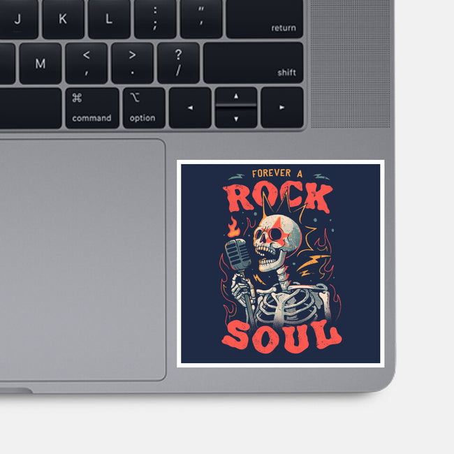 Forever A Rock Soul-None-Glossy-Sticker-eduely