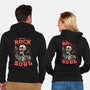 Forever A Rock Soul-Unisex-Zip-Up-Sweatshirt-eduely