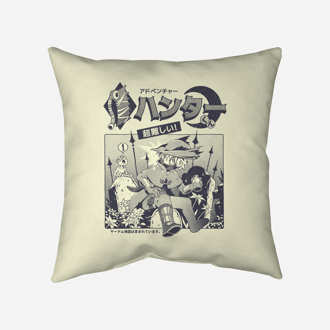 Hunter's Dream-None-Removable Cover-Throw Pillow-ilustrata