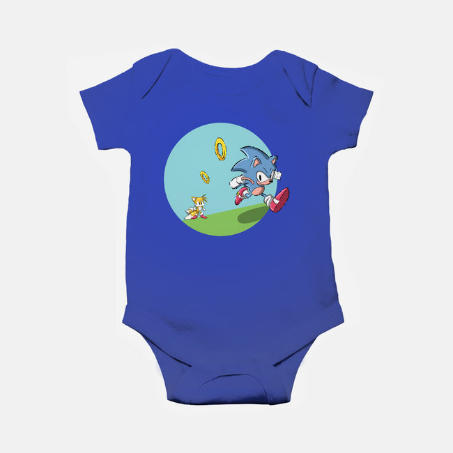 I Need To Run-Baby-Basic-Onesie-nickzzarto