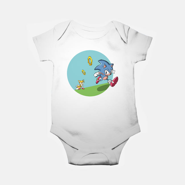 I Need To Run-Baby-Basic-Onesie-nickzzarto