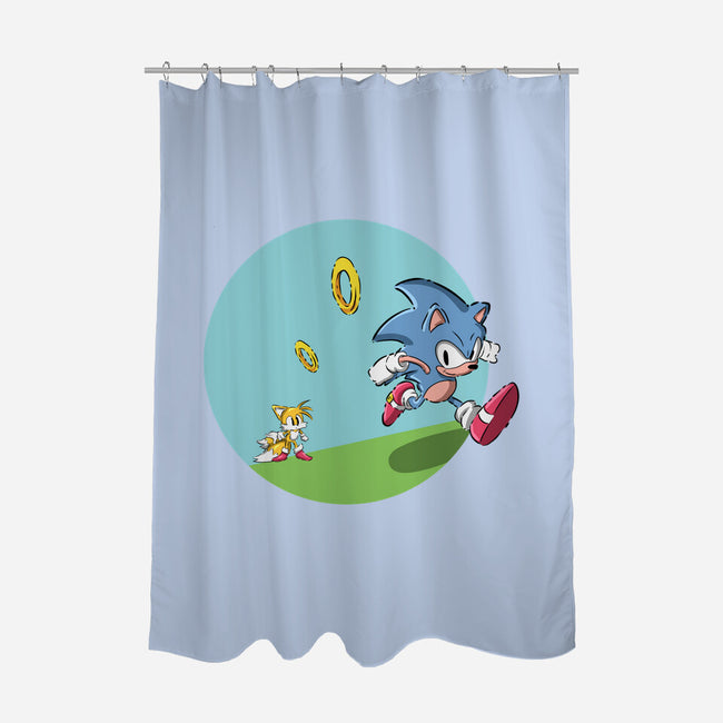 I Need To Run-None-Polyester-Shower Curtain-nickzzarto