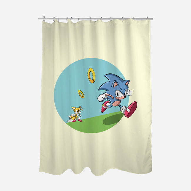 I Need To Run-None-Polyester-Shower Curtain-nickzzarto