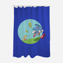 I Need To Run-None-Polyester-Shower Curtain-nickzzarto