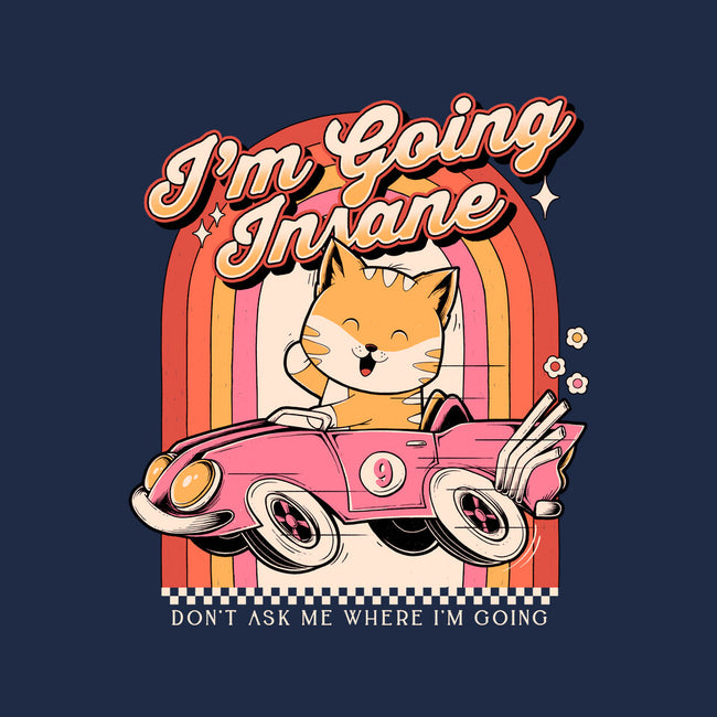 I'm Going Insane-Womens-Fitted-Tee-GODZILLARGE