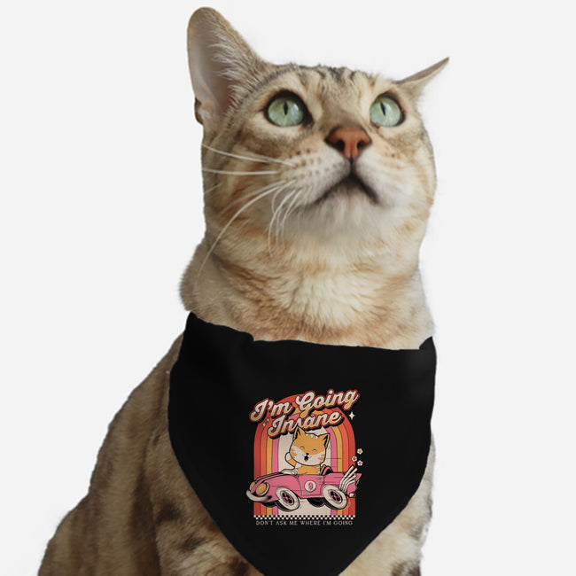 I'm Going Insane-Cat-Adjustable-Pet Collar-GODZILLARGE