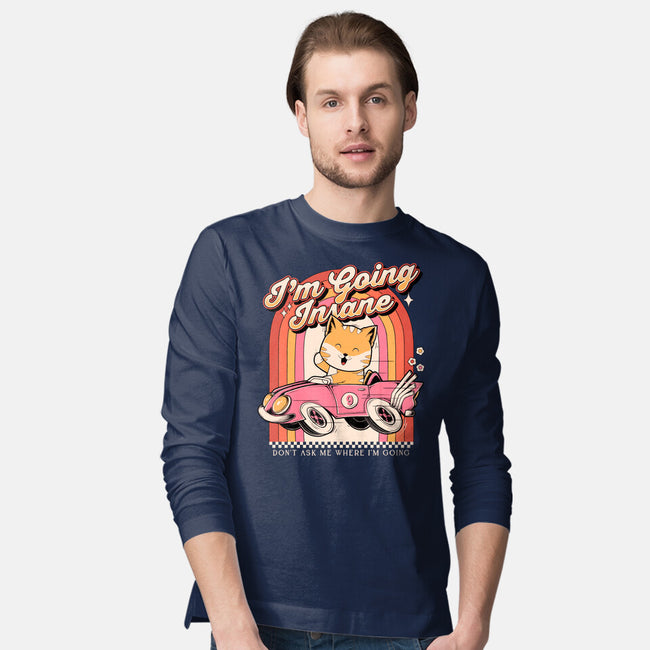 I'm Going Insane-Mens-Long Sleeved-Tee-GODZILLARGE