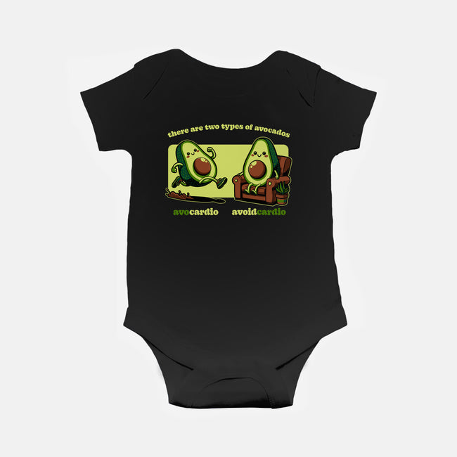 Avocado Tired Exercise-Baby-Basic-Onesie-Studio Mootant