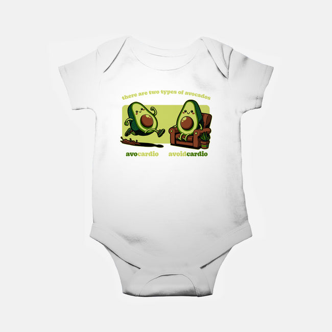 Avocado Tired Exercise-Baby-Basic-Onesie-Studio Mootant