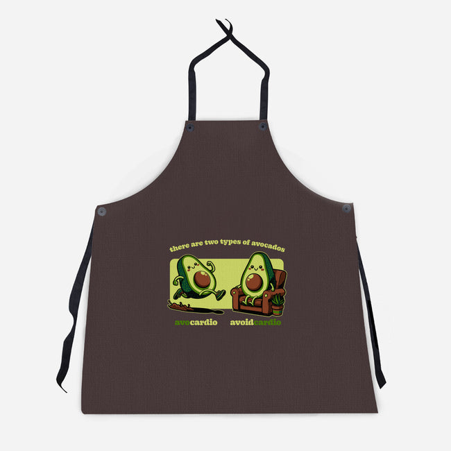 Avocado Tired Exercise-Unisex-Kitchen-Apron-Studio Mootant