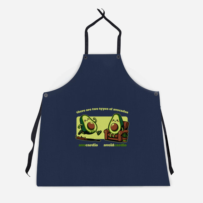 Avocado Tired Exercise-Unisex-Kitchen-Apron-Studio Mootant