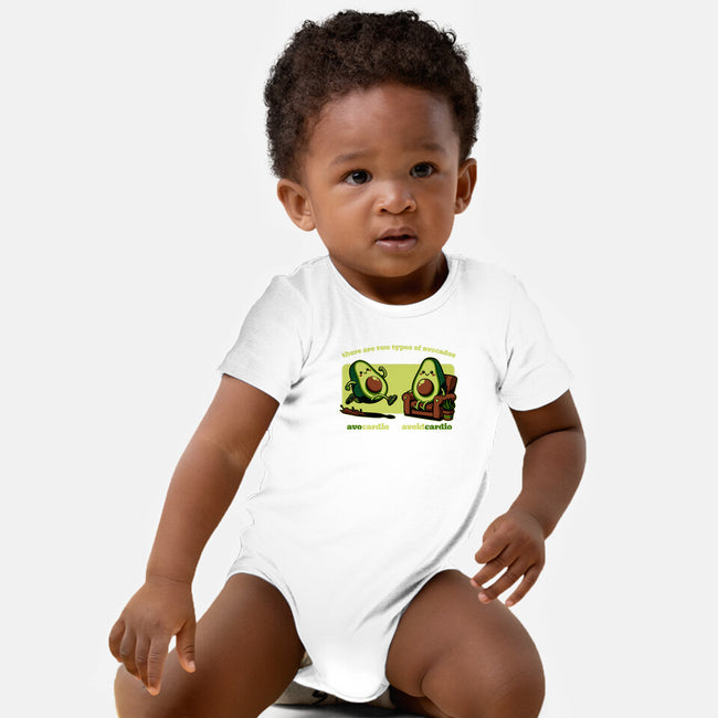 Avocado Tired Exercise-Baby-Basic-Onesie-Studio Mootant