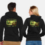 Avocado Tired Exercise-Unisex-Zip-Up-Sweatshirt-Studio Mootant