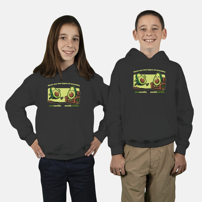 Avocado Tired Exercise-Youth-Pullover-Sweatshirt-Studio Mootant