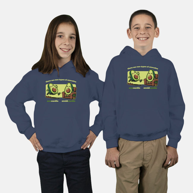 Avocado Tired Exercise-Youth-Pullover-Sweatshirt-Studio Mootant