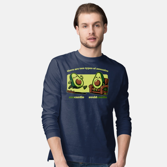 Avocado Tired Exercise-Mens-Long Sleeved-Tee-Studio Mootant