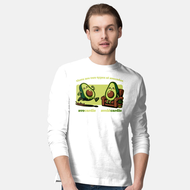 Avocado Tired Exercise-Mens-Long Sleeved-Tee-Studio Mootant