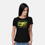 Avocado Tired Exercise-Womens-Basic-Tee-Studio Mootant