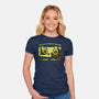 Avocado Tired Exercise-Womens-Fitted-Tee-Studio Mootant