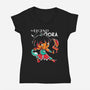 The Explorer Bender-Womens-V-Neck-Tee-estudiofitas