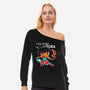 The Explorer Bender-Womens-Off Shoulder-Sweatshirt-estudiofitas