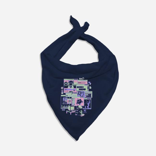 Interneko-Cat-Bandana-Pet Collar-ilustrata